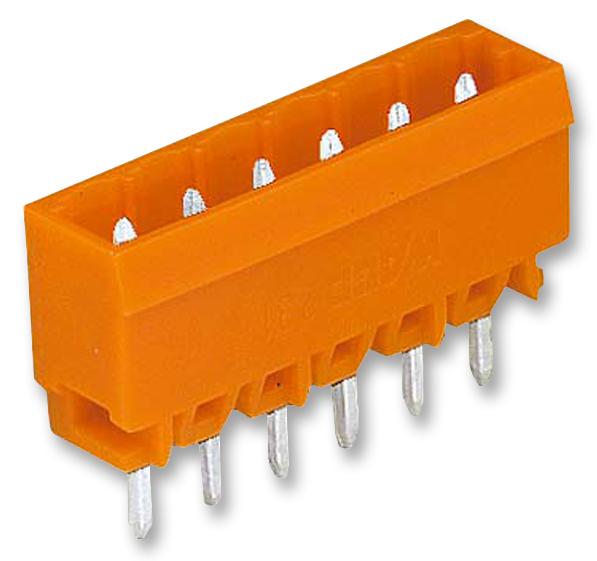 231-336/001-000. HEADER, STRAIGHT, 6WAY WAGO