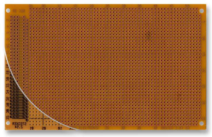 RE320-HP PCB, EUROCARD, FR2, 2.54MM ROTH ELEKTRONIK