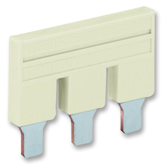 2010-402 JUMPER BAR, 2WAY, LIGHT GREY WAGO