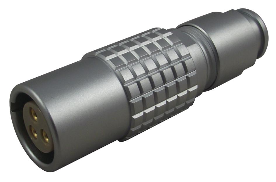 PHG.2B.303.CLLD92Z SOCKET, IN-LINE, 3WAY LEMO