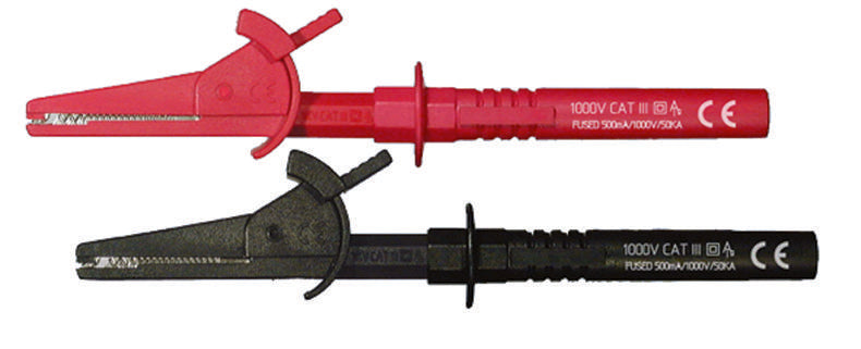 134295 PROBES, TEST, CROCODILE CLIPS SILVERTRONIC