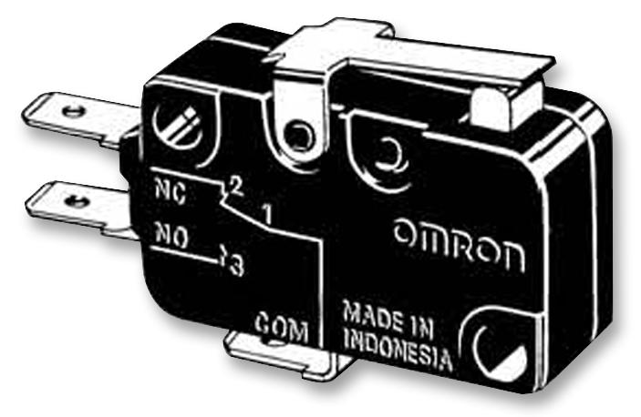 D3V-161-1C5 MICROSWITCH, V3, SHORT LEVER OMRON