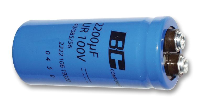 MAL210619472E3 CAP, 4700µF, 100V, ALU ELEC, SCREW VISHAY