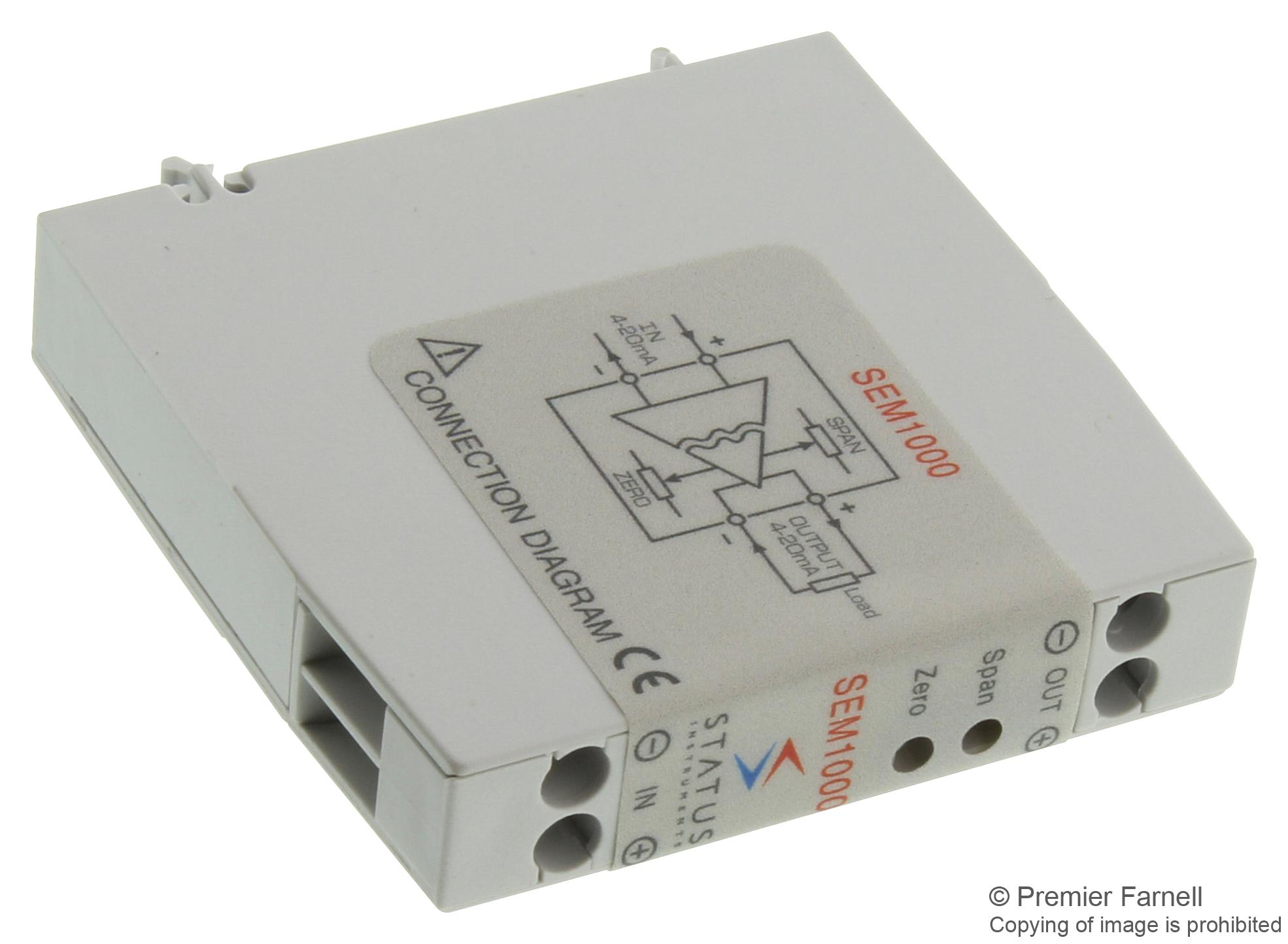 SEM1000 ISOLATOR, LOOP POWERED STATUS