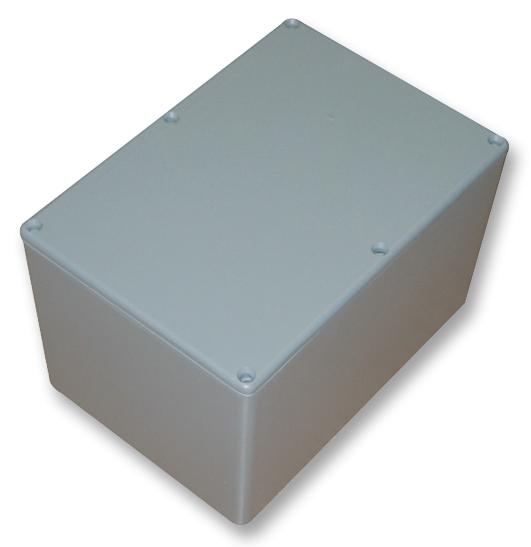 461-0110E BOX, DIECAST, P/C, BLACK L DELTRON ENCLOSURES