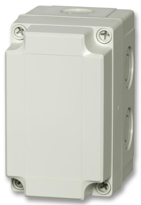 PCM 125/100 G ENCLOSURE BOX, POLYCARBONATE, 130X130X100MM FIBOX