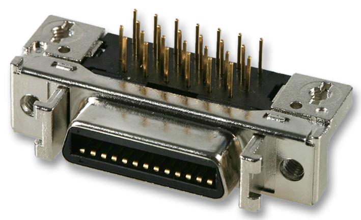 10214-5212PL RECEPTACLE, MDR, R/A, 14WAY 3M