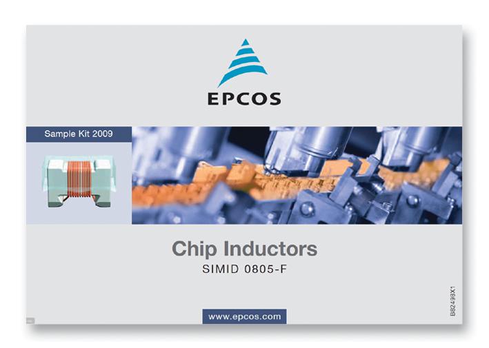 B82498X001 INDUCTOR KIT, SIMID0805F EPCOS