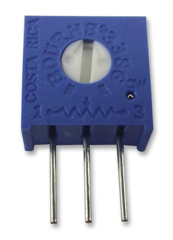 3386W-1-104LF TRIMMER, POT, 100K, 10%, 1TURN, TH BOURNS