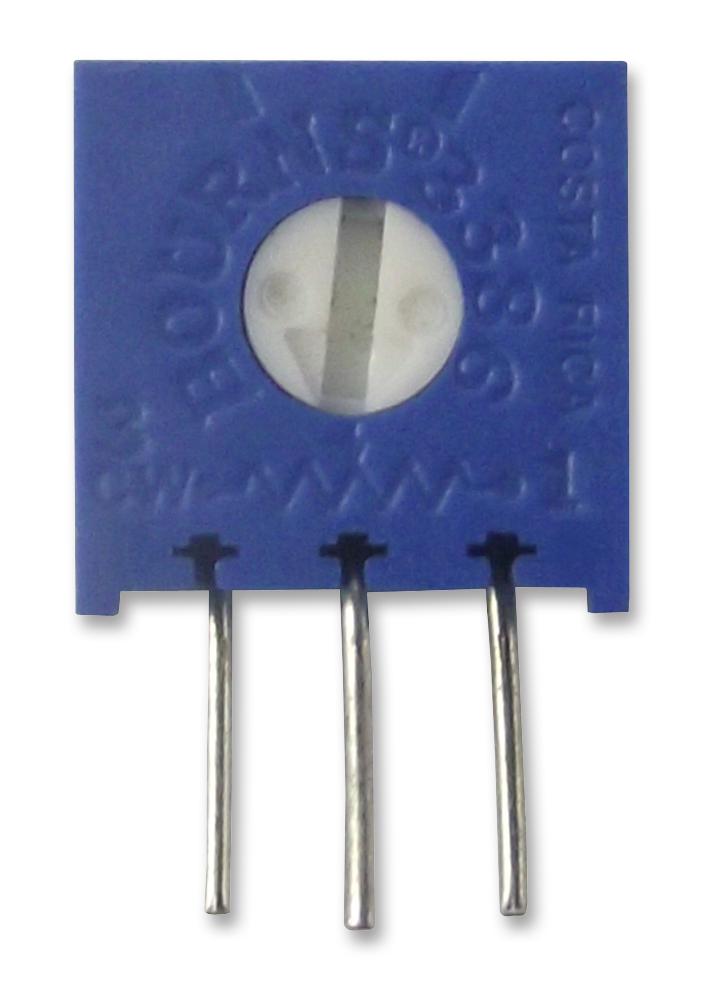 3386X-1-473LF TRIMMER, POT, 47KOHM, 10%, 1TURN, TH BOURNS