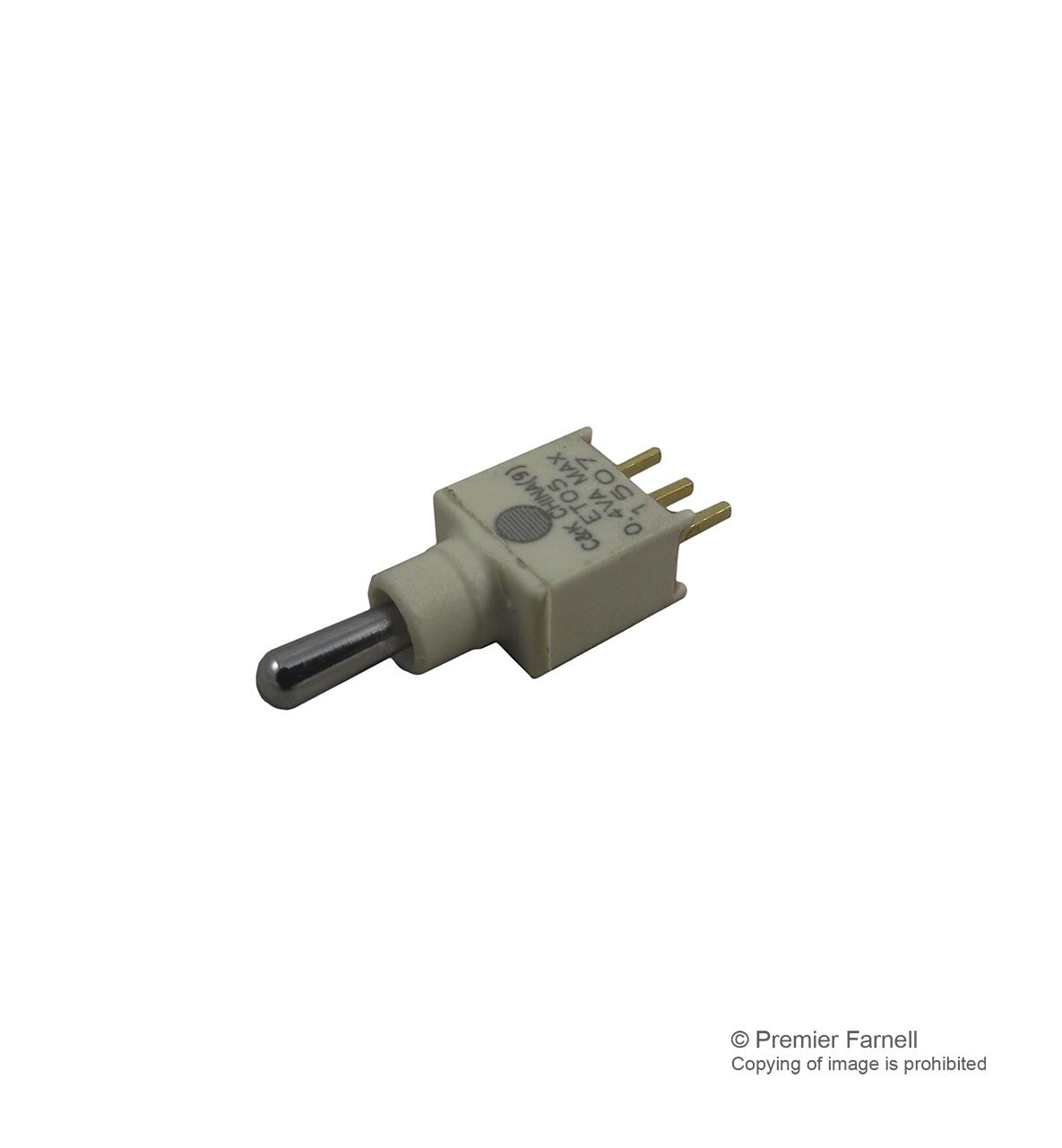 ET05MD1CBE SWITCH, PCB, SPDT, CTR OFF C&K COMPONENTS