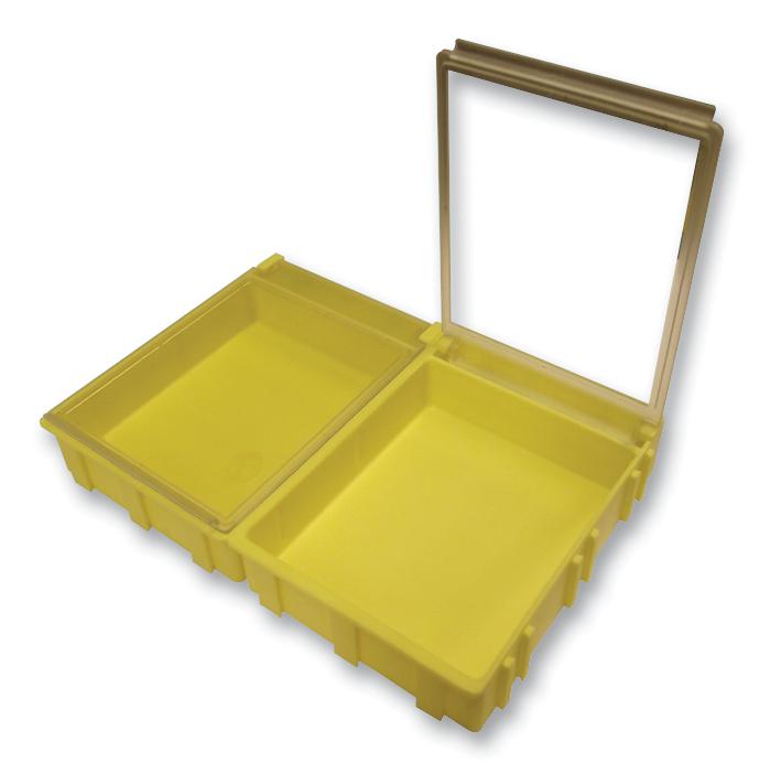 SMD-BOX N3-2-3-4-1 BOX, SMD, 41X37X15MM, B=YEL, L=TRANSP LICEFA