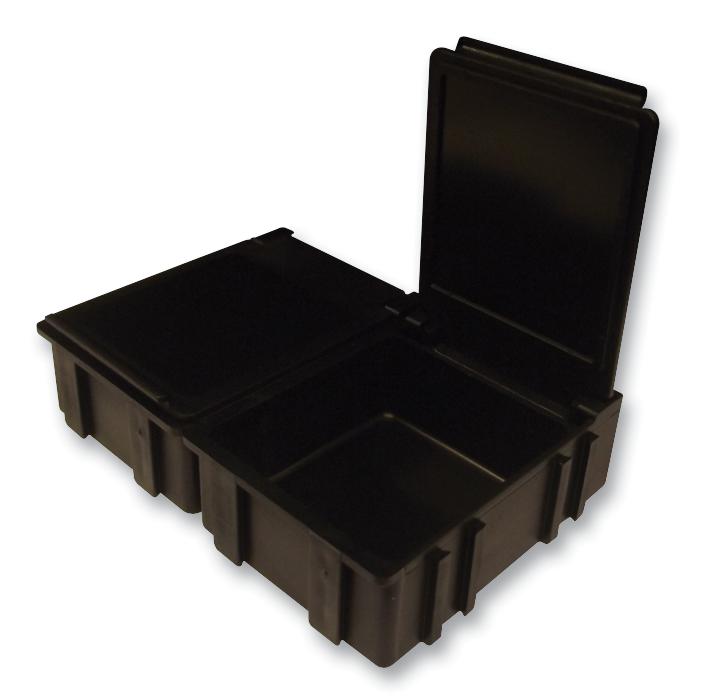 SMD-BOX N2-6-6-10-10 BOX, SMD, 37X12X15MM, B+L=BLACK LICEFA
