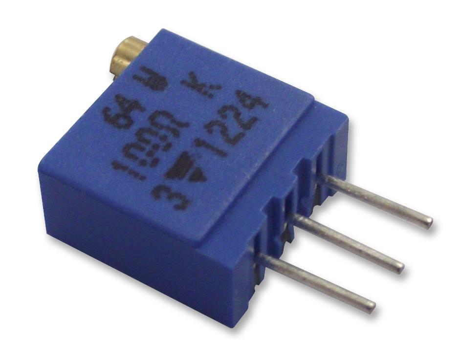 M64W501KB40 TRIMMER, POT, 500R, 23TURN, THD VISHAY