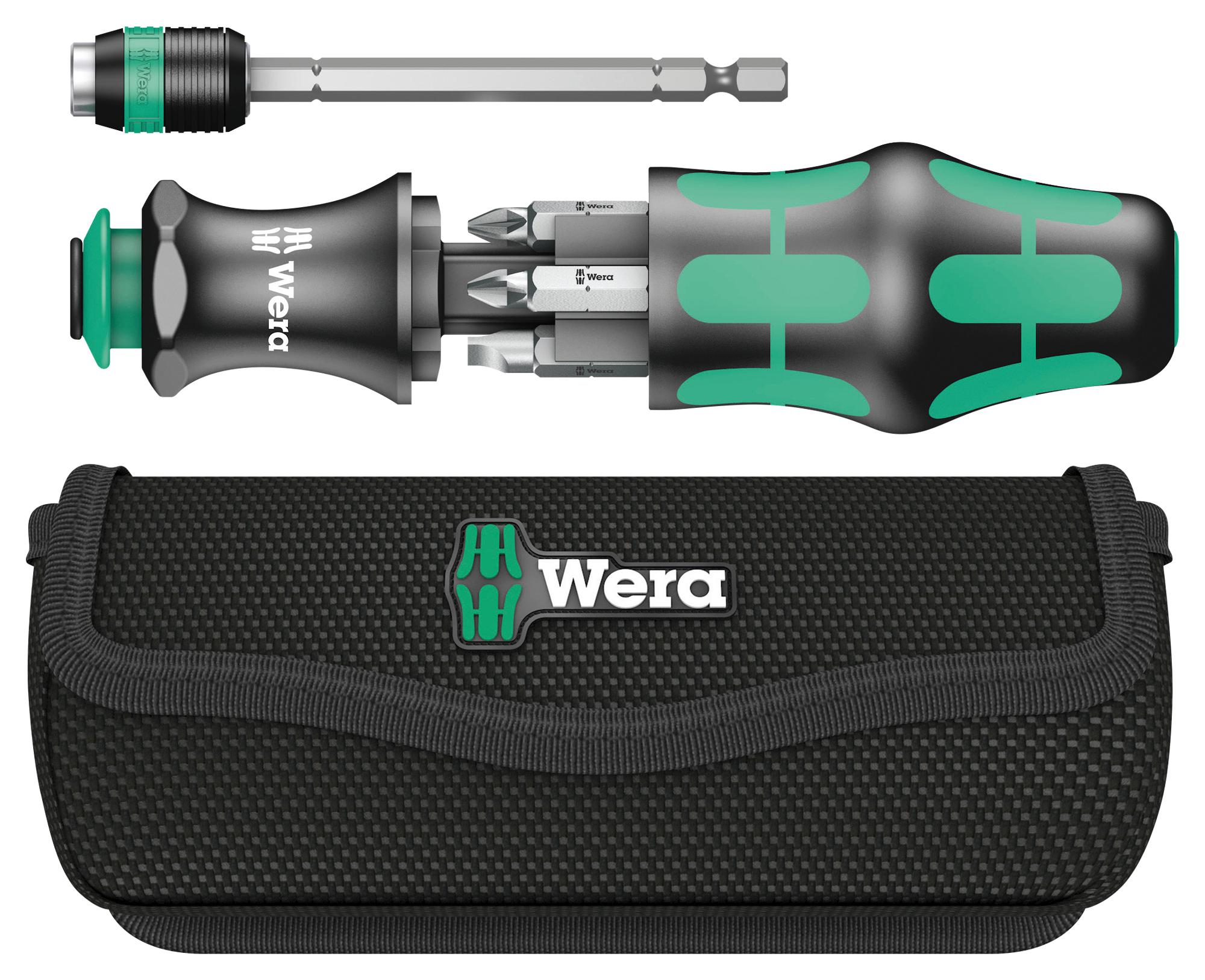 KRAFTFORM KOMPAKT 20 SCREWDRIVER, MAGAZINE, SL/PH/PZ WERA