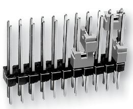 CAB6.05 G S JUMPER, 2.54MM, BLACK FISCHER ELEKTRONIK