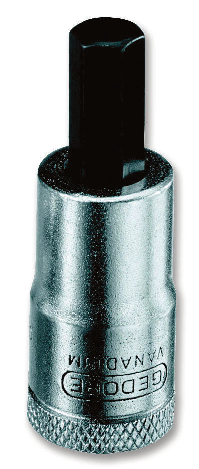 IN 30 6 SOCKET DRIVER, 3/8"DRV, HEXAGON, 6MM GEDORE