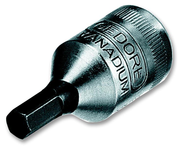 IN 20 3 SOCKET DRIVER, 1/4"DRV, HEXAGON, 3MM GEDORE