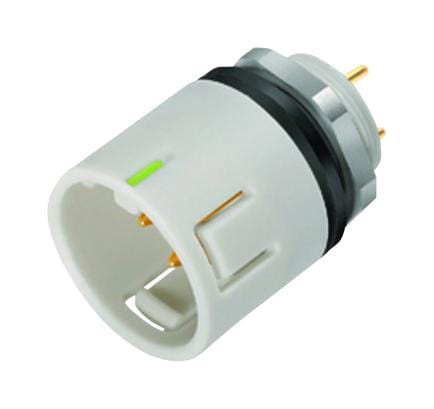 BINDER Industrial Circular 99-9107-490-03 CIRCULAR CONNECTOR, PLUG, 3POS, PANEL BINDER 2949903 99-9107-490-03
