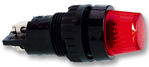 5.49.205.013/1301 LENS, SCREW-IN, TRANSPARENT RED RAFI