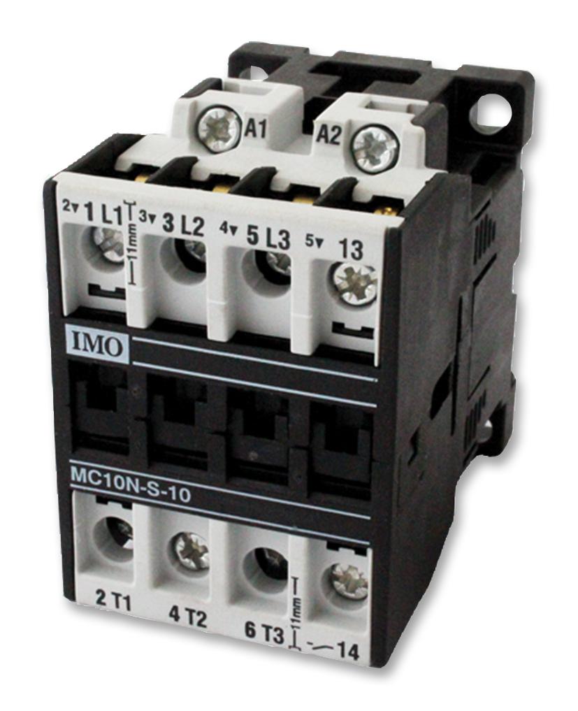 MC10N-S-10230AC CONTACTOR, 4KW/10A, 230VAC IMO PRECISION CONTROLS