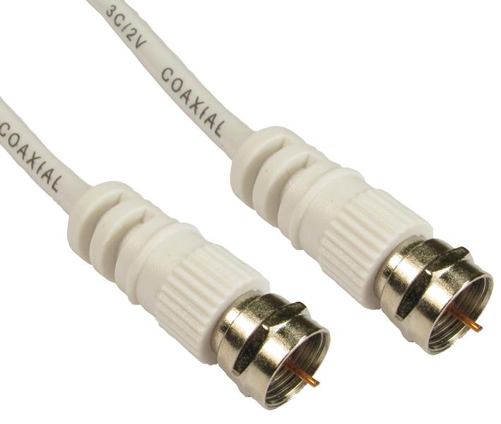 2FW-05 LEAD 5M F TYPE M-M WHT PRO SIGNAL