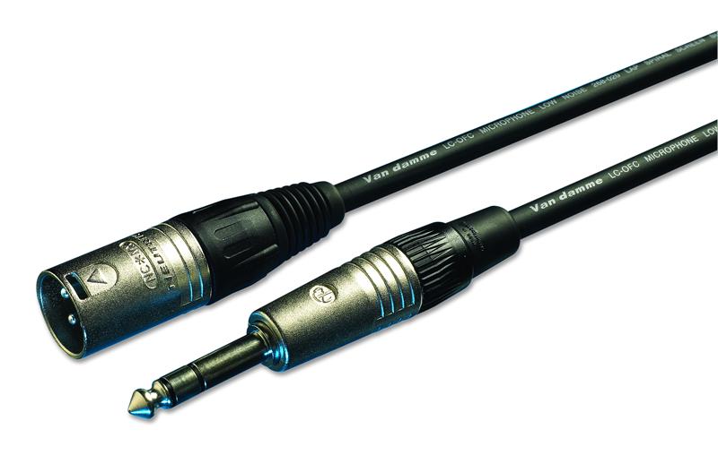 101033300 LEAD, XLR PLUG-BALANCED JACK, 3M VDC