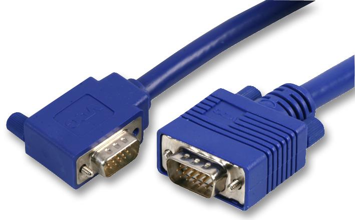 104400405 LEAD, VGA 90DEG M-M, 5M VDC