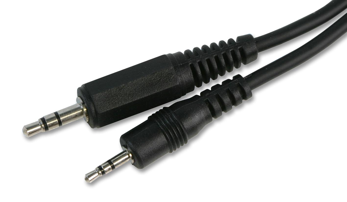 PSG03107 3.5MM TO 2.5MM JACK LEAD, ST, 1M PRO SIGNAL