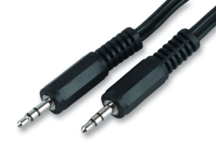 PSG00047 LEAD 3.5MM STEREO JACK PLUG TO PLUG 0.5M PRO SIGNAL