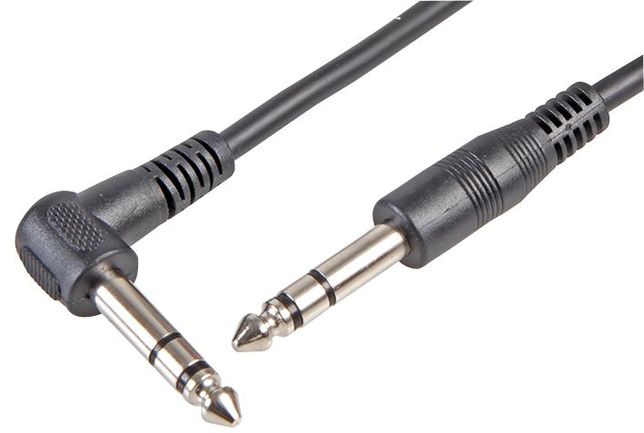 PSG00094 STEREO 1/4" JACK PLUG TO PLUG - 6M PRO SIGNAL
