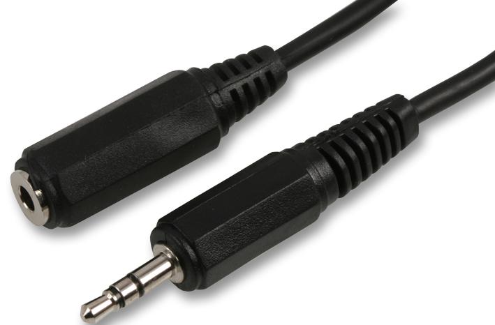 PSG03081 LEAD 3.5MM STEREO PLUG-SOCKET 1M PRO SIGNAL
