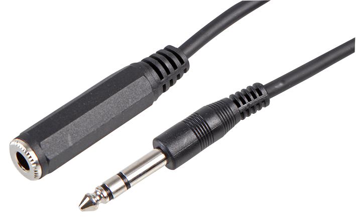 PSG00115 6.35MM SOCKET TO PLUG - 5M PRO SIGNAL