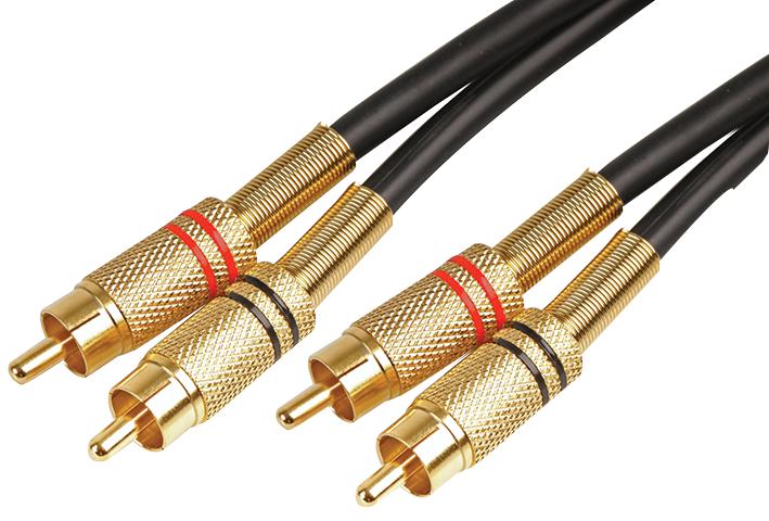 PSG00459 GOLD SUPERIOR PHONO LEAD - 1.5M PRO SIGNAL