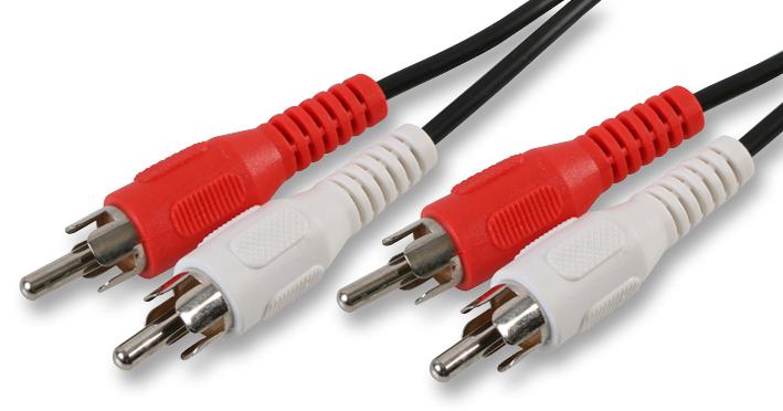 PSG02691 2X PHONO LEAD, 5M PRO SIGNAL