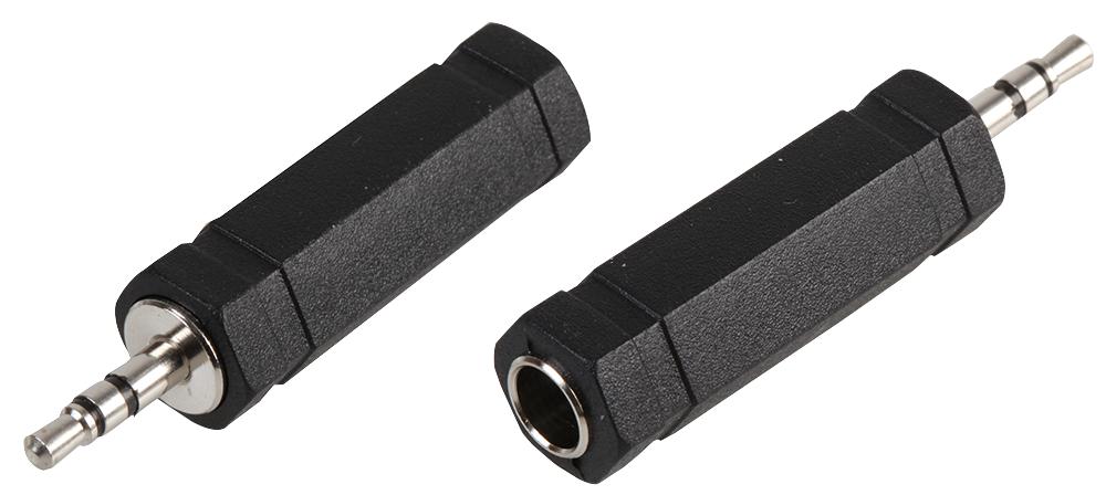 PSG02756 JACK ADAPTOR, 6.35 MONO TO 3.5 ST PRO SIGNAL