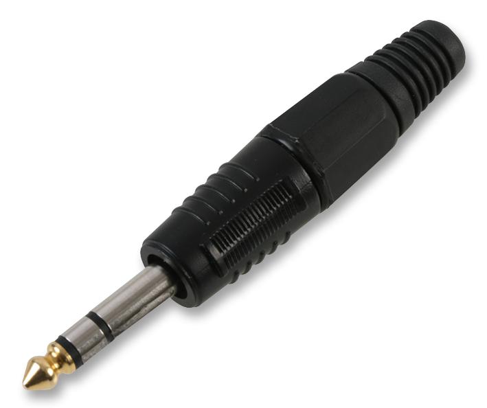 PLS00522 6.35MM JACK PLUG, STEREO PULSE