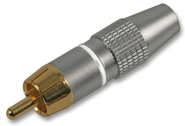 PSG03216 PHONO PLUG, HQ, WHITE PRO SIGNAL