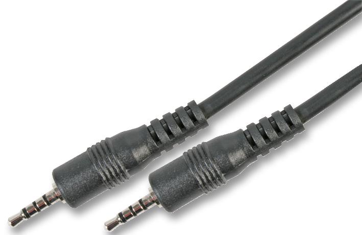 PSG03769 2.5MM 4P JACK LEAD, 1M PRO SIGNAL