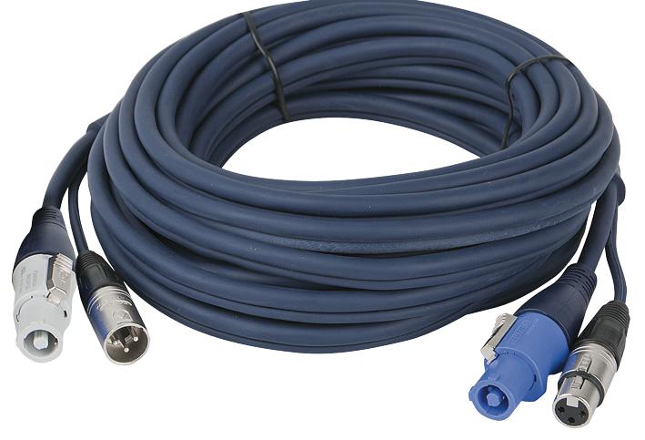 90483 XLR AND POWERCON LEAD, 6M DAP AUDIO