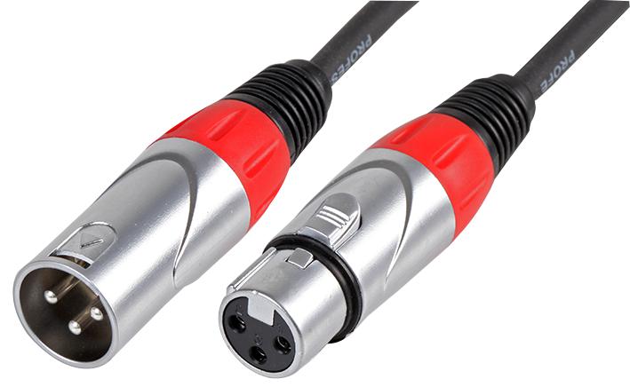 PLS000459 LEAD, XLR PLUG TO SOCKET, 2M PULSE
