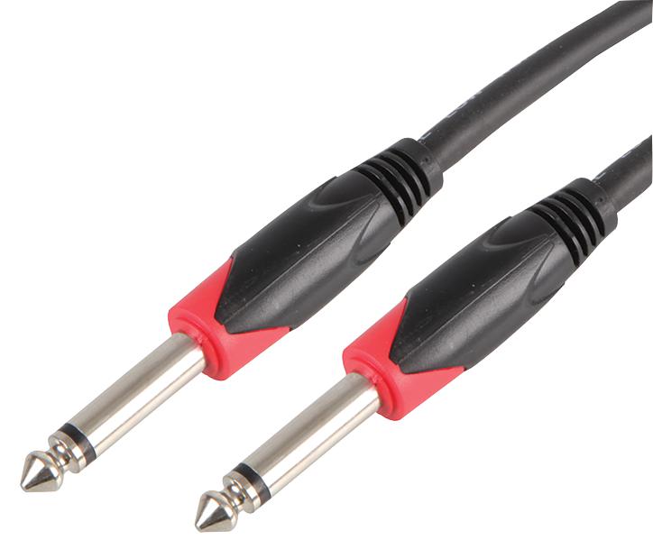 PLS000486 LEAD, 6.35MM 2P PLUG TO PLUG, 1M PULSE