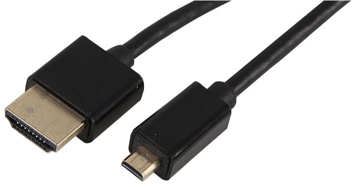 PSG04067 LEAD, HDMI A TO HDMI D, V1.4, 1M ABS PRO SIGNAL