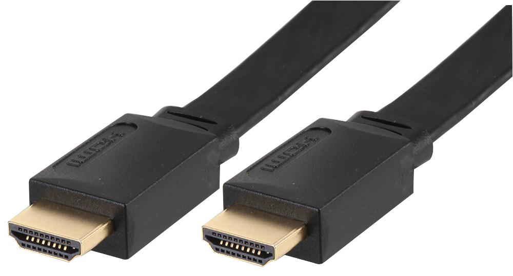 PSG91389 HDMI LEAD, HIGH SPEED, FLAT, 2M PRO SIGNAL