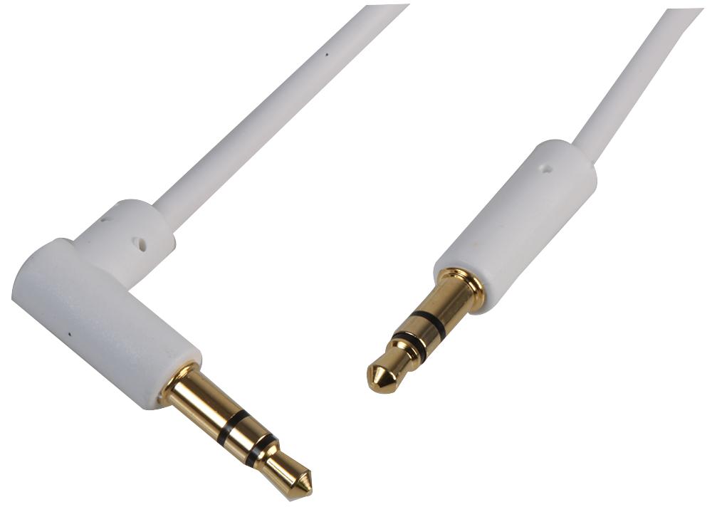 PSG3129-3M 3.5MM 90DEG STEREO JACK LEAD 3M WH PRO SIGNAL