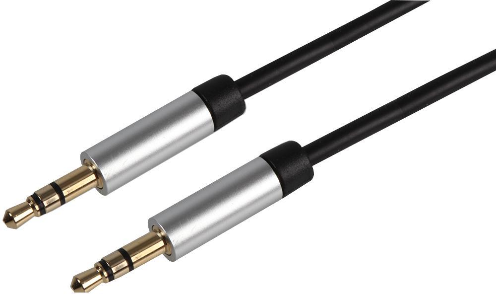 PSG3185-3M 3.5MM STERO JACK LEAD 3M ALUMINIUM PRO SIGNAL
