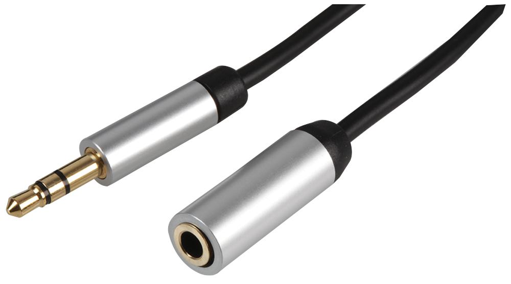 PSG3228-10M 3.5MM STEREO EXTENSION LEAD 10M ALU PRO SIGNAL