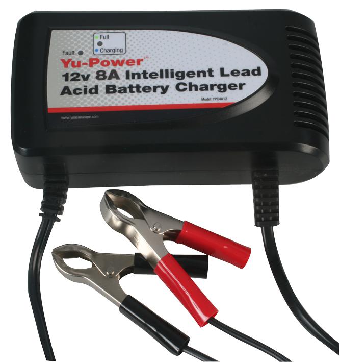 YPC8A12 CHARGER, YU-POWER, 8A, 12V YUASA