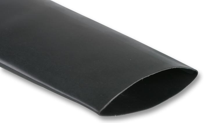 HS125 1.2M HEATSHRINK, 3:1, 50MM, BLACK, 1.2M PRO POWER