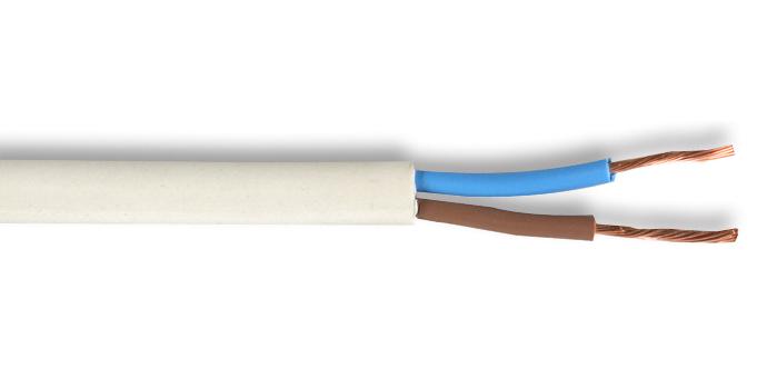 PEL01030 CABLE FLEXIBLE 2192Y 0.75MM WHT 50M PRO ELEC